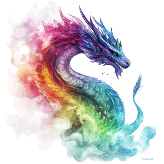 dragon arc-en-ciel