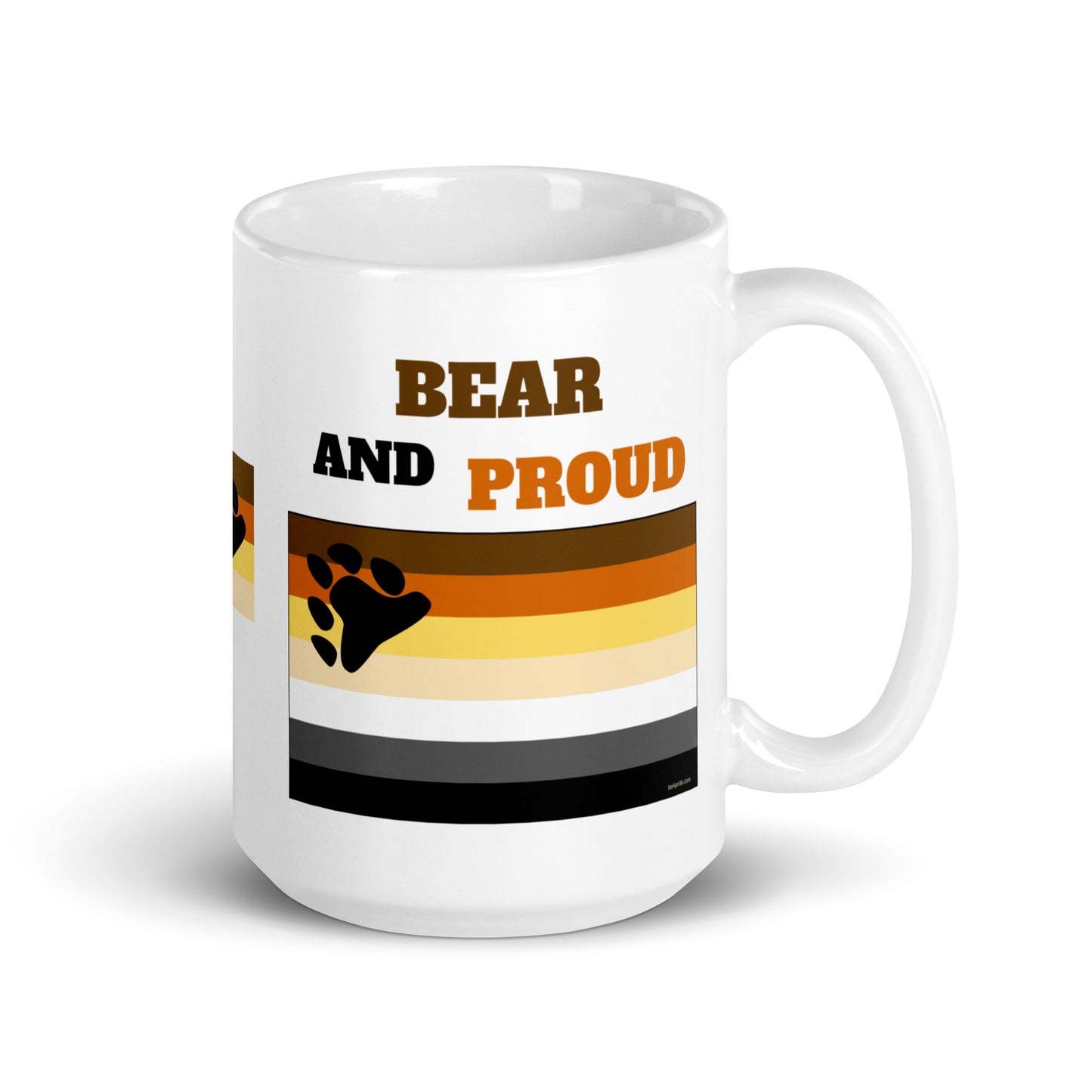 mug drapeau bear