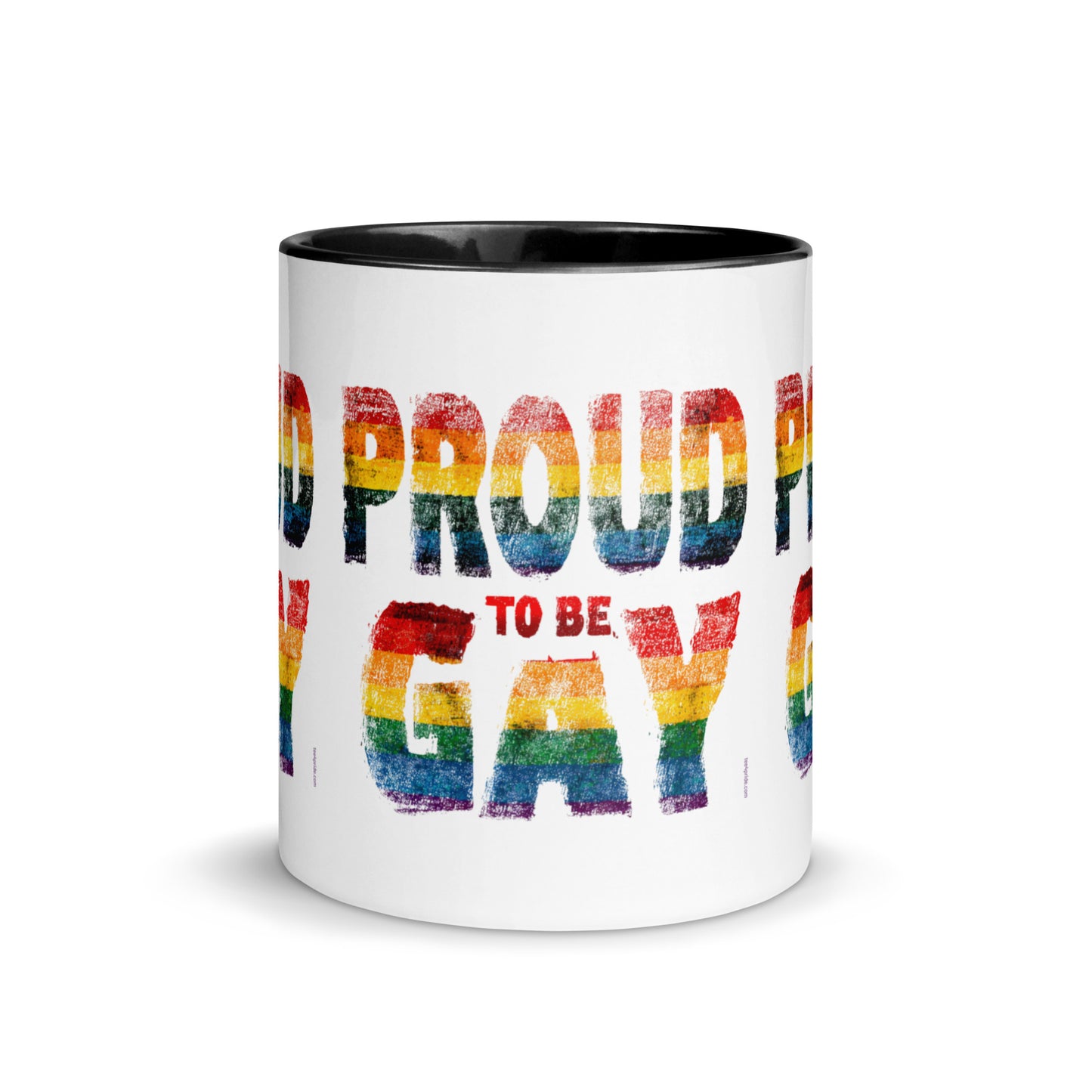mug fier d etre gay noir
