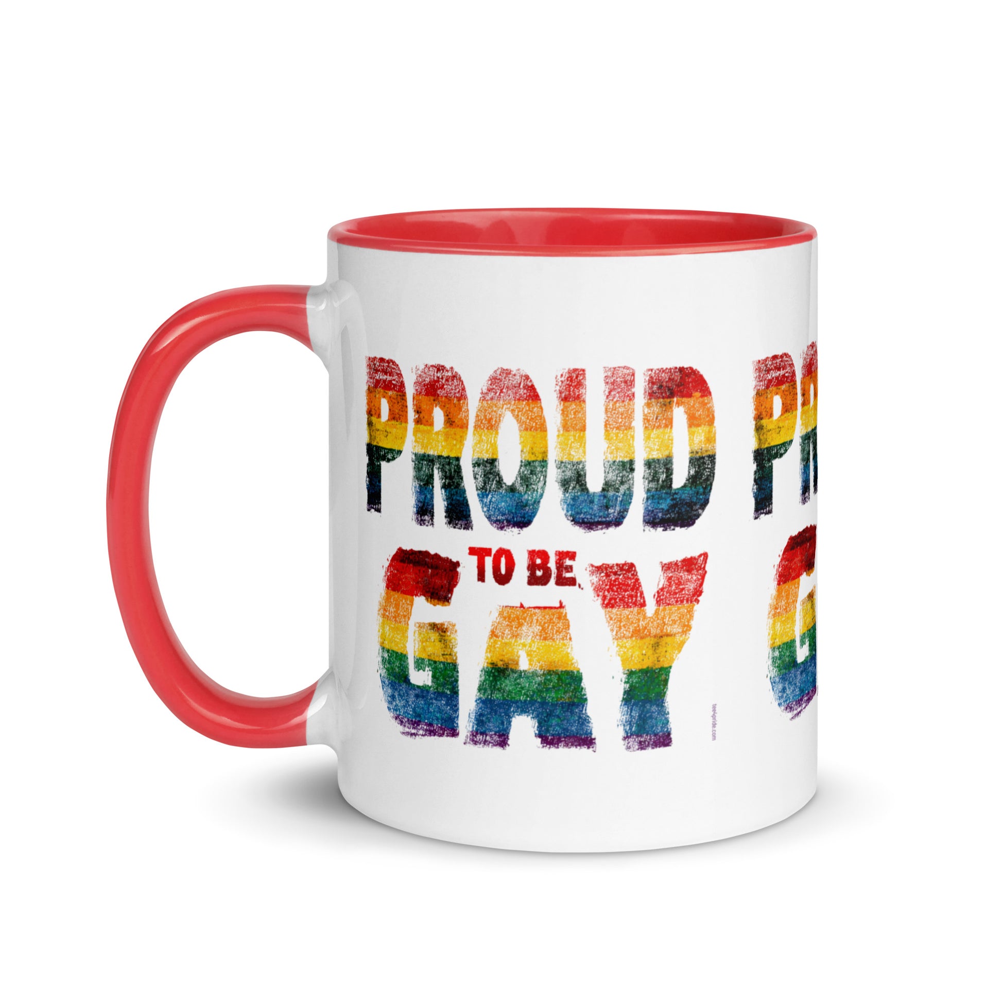 mug proud to be gay rouge