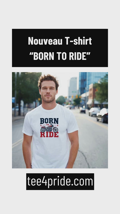T-shirt lgbt motard gay