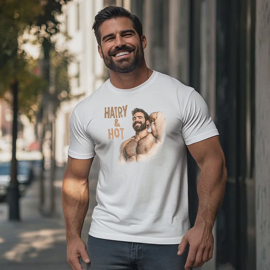 tshirt homme poilu