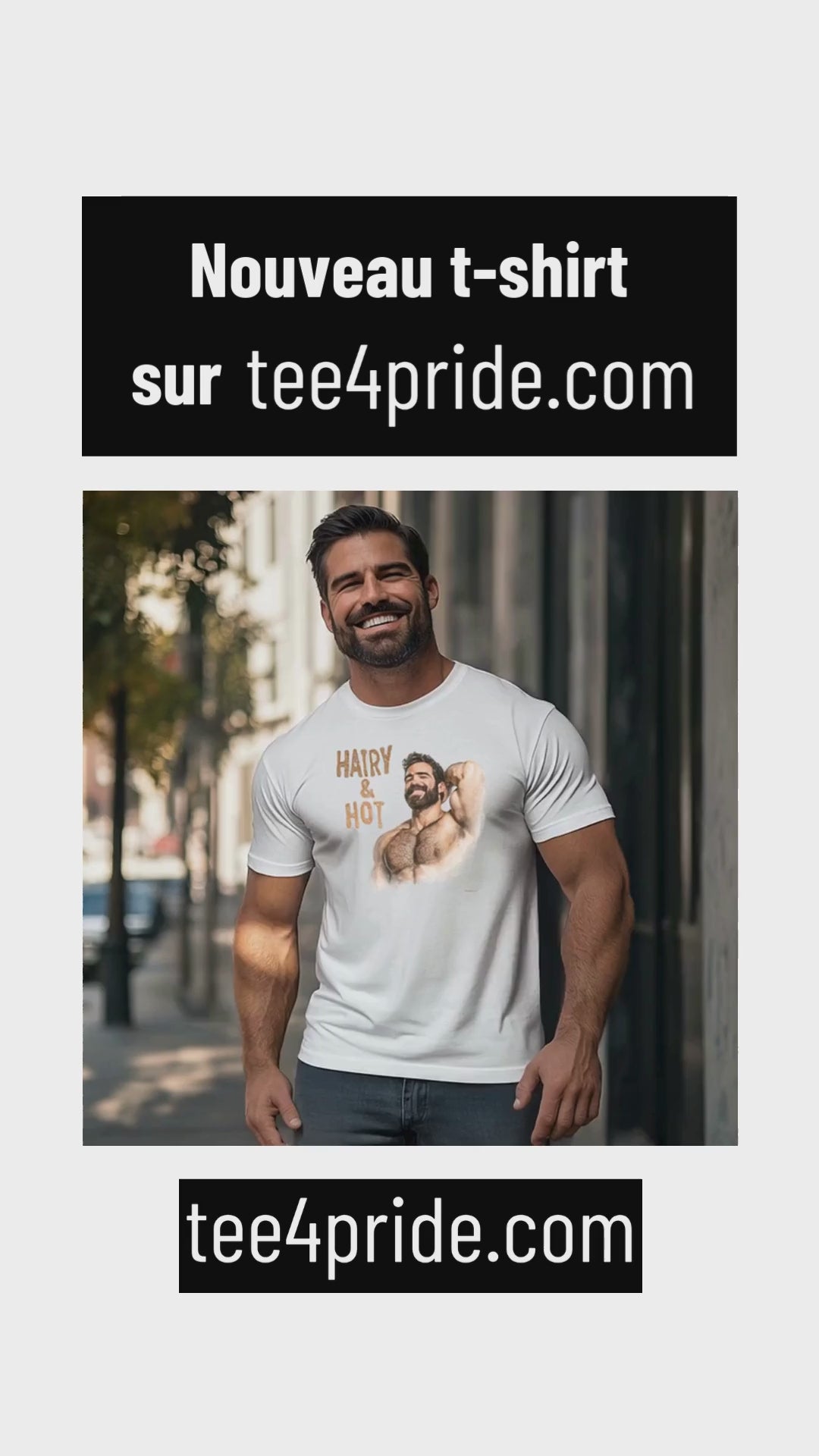tshirt Homme poilu gay