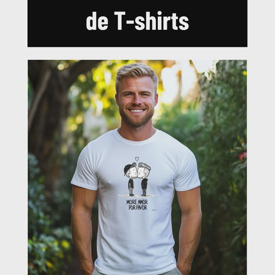 Tshirt gay more amor por favor