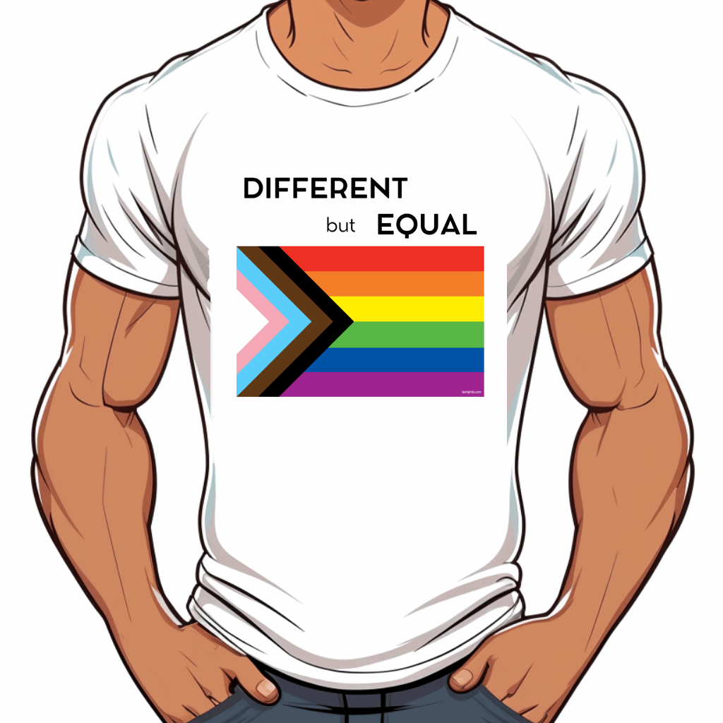 t shirt Drapeau Lgbtqia+