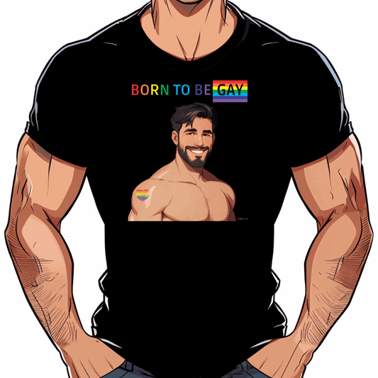 t-shirt Lgbt homme fier