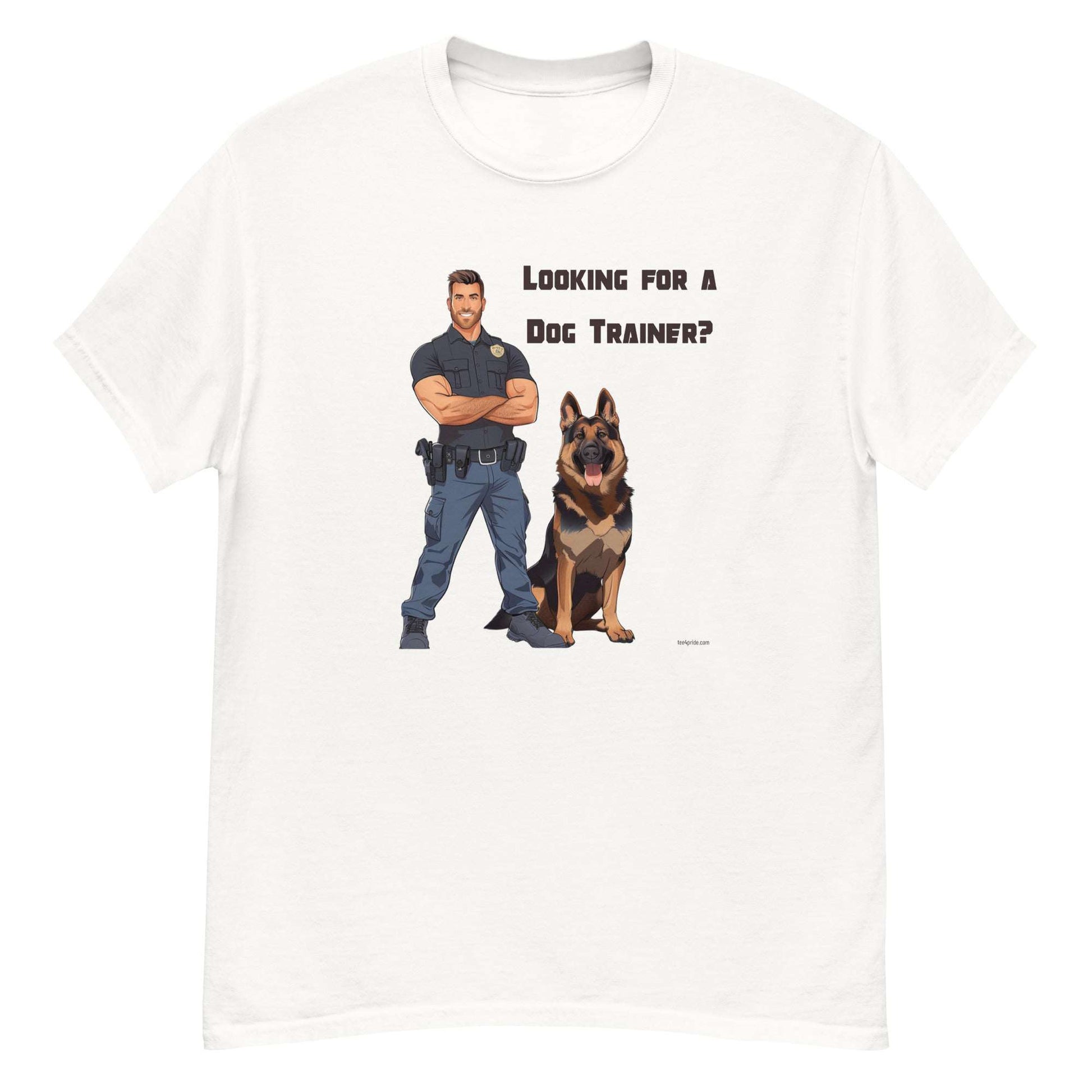 t-shirt dog training