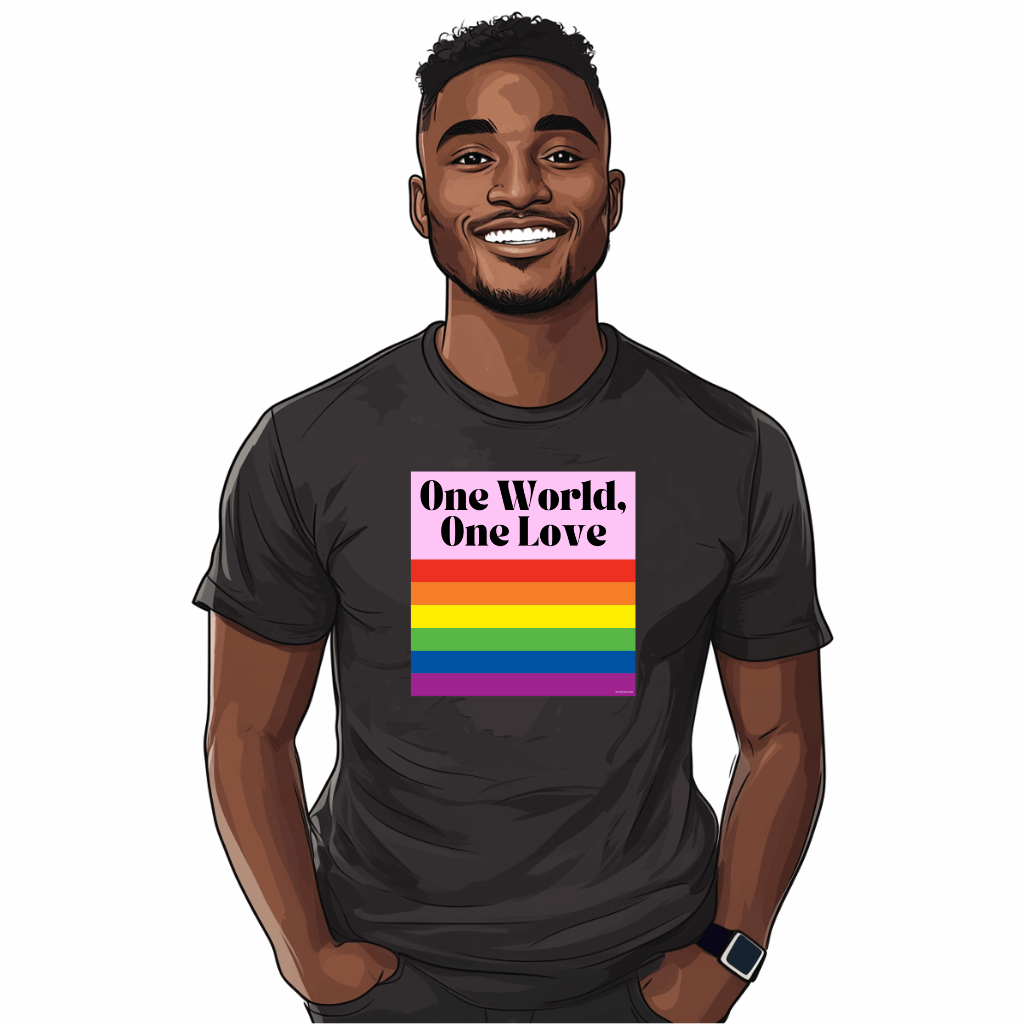 t shirt drapeau gay