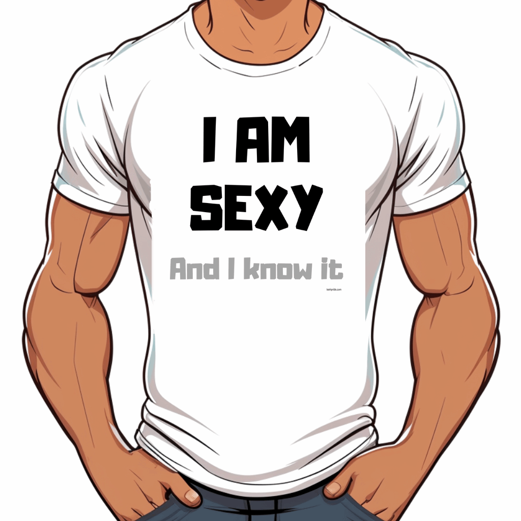 t shirt gay I am sexy