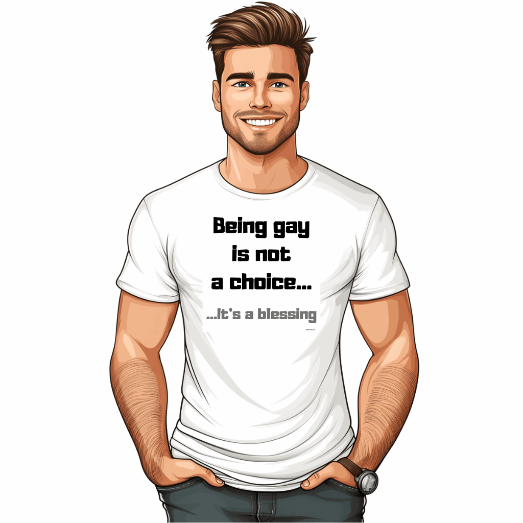 t-shirt gay a message Etre gay