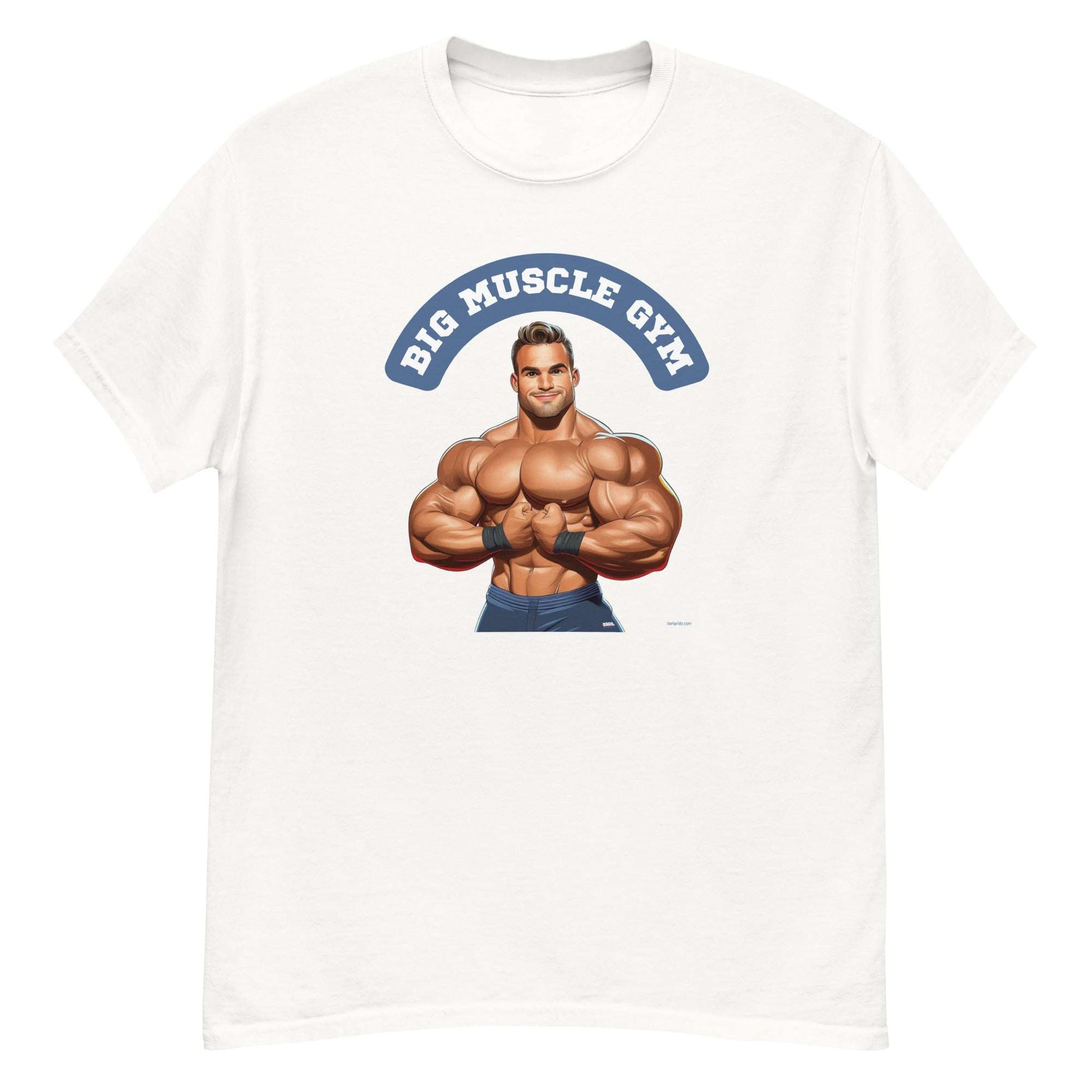 t-shirt gay big muscle