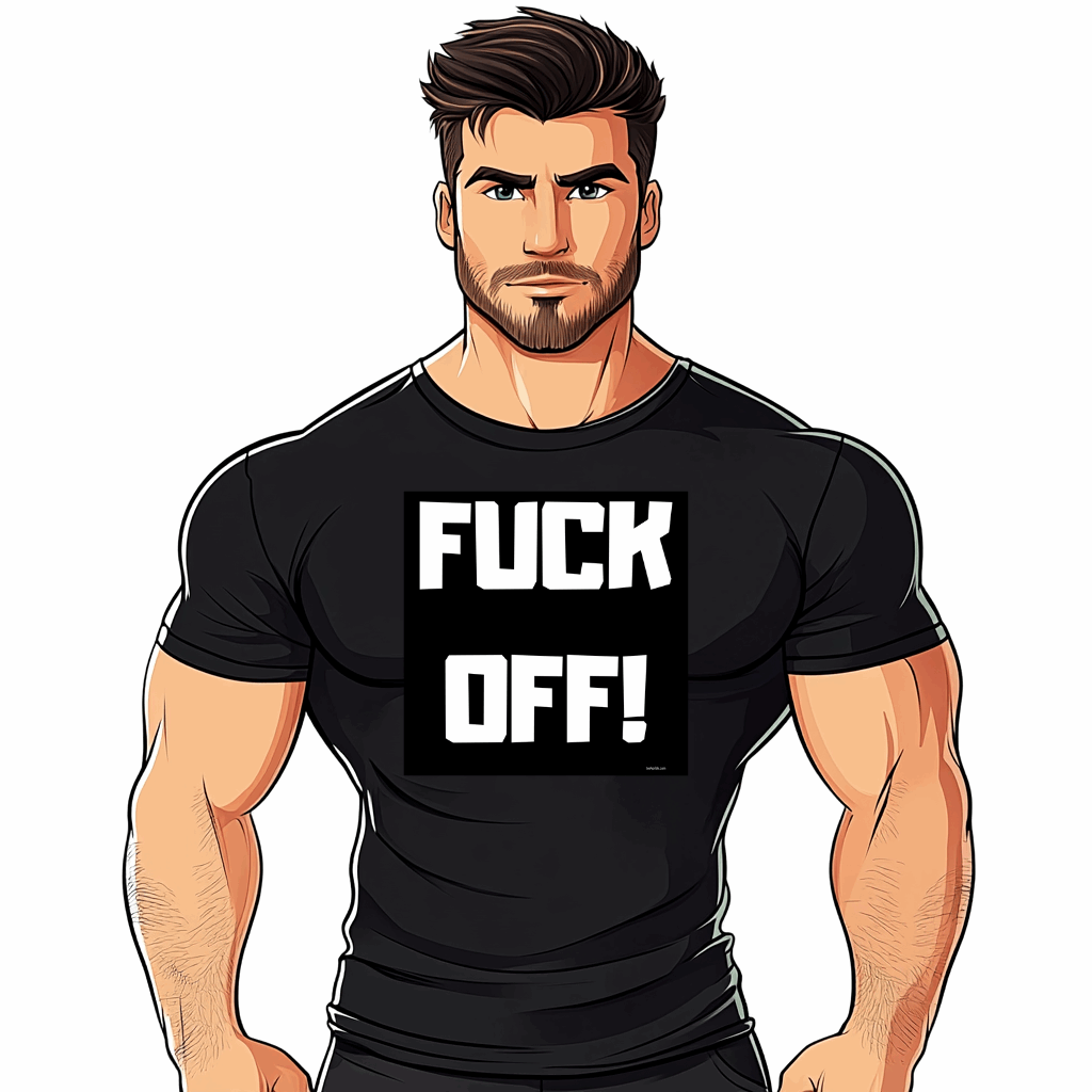 t shirt gay fuck off