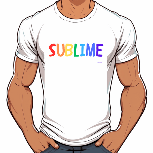 t-shirt gay pride sublime