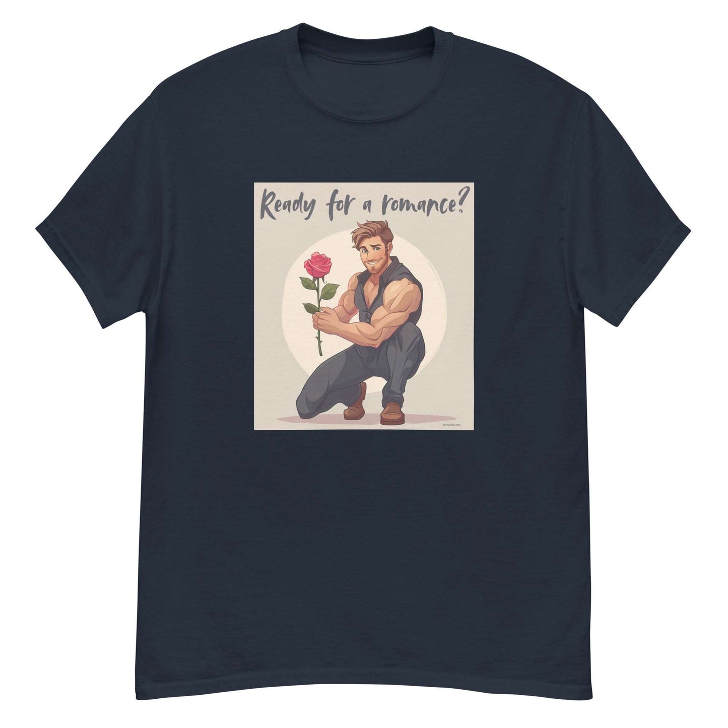 t-shirt gay romantique