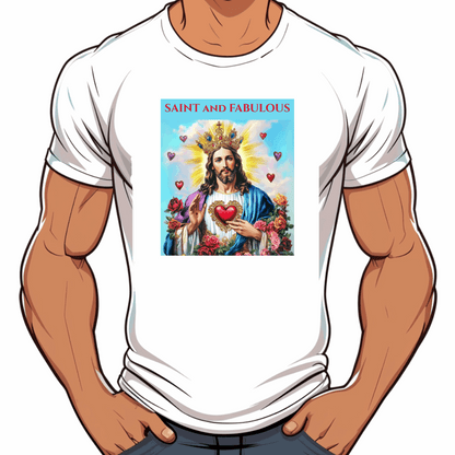 t-shirt lgbt homme jesus