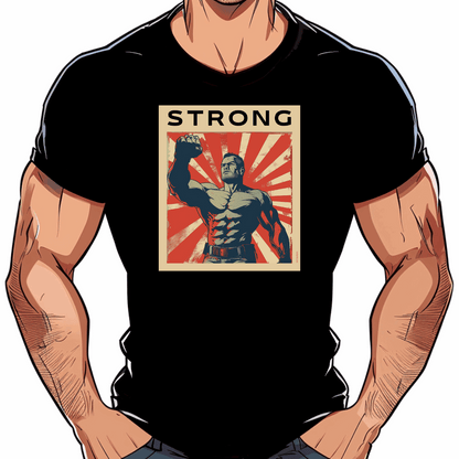 t-shirt lgbt homme viril