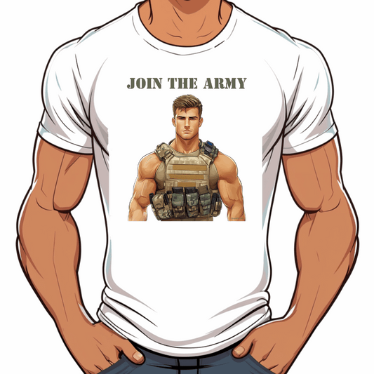 t-shirt militaire gay