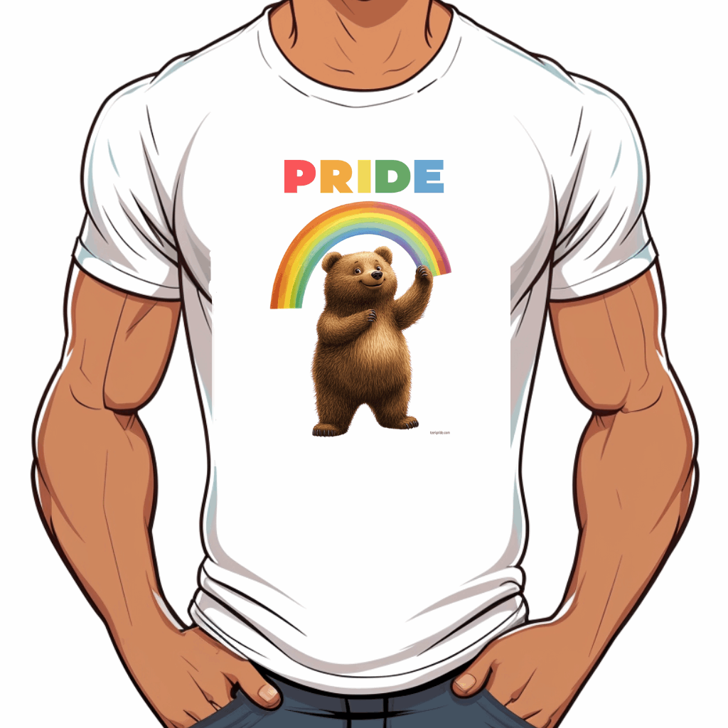 t-shirt ours bear pride