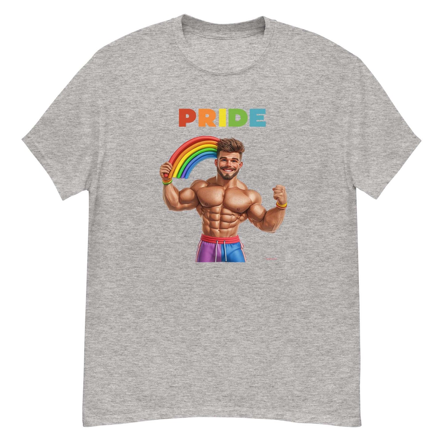 t-shirt pride arc en ciel