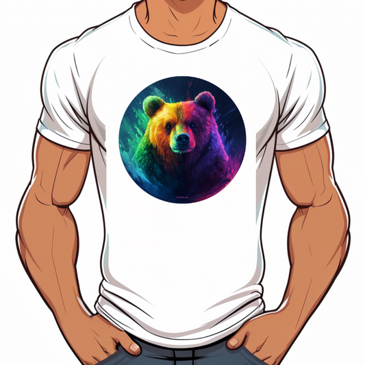 t-shirt Ours rainbow