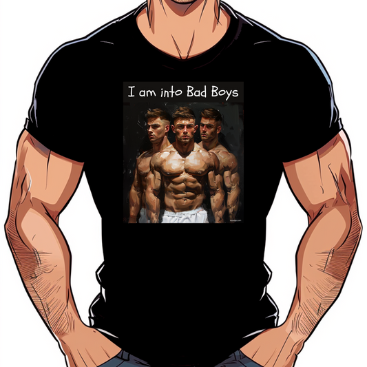 t-shirt bad boy gay sexy