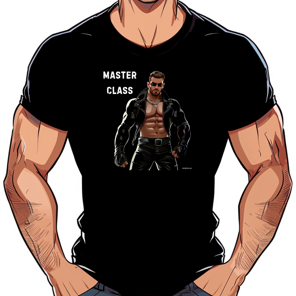 t-shirt bdsm lgbt master class