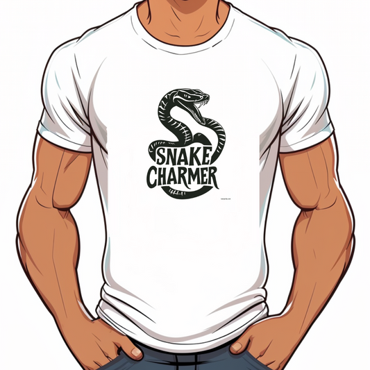 t-shirt charmeur de serpent
