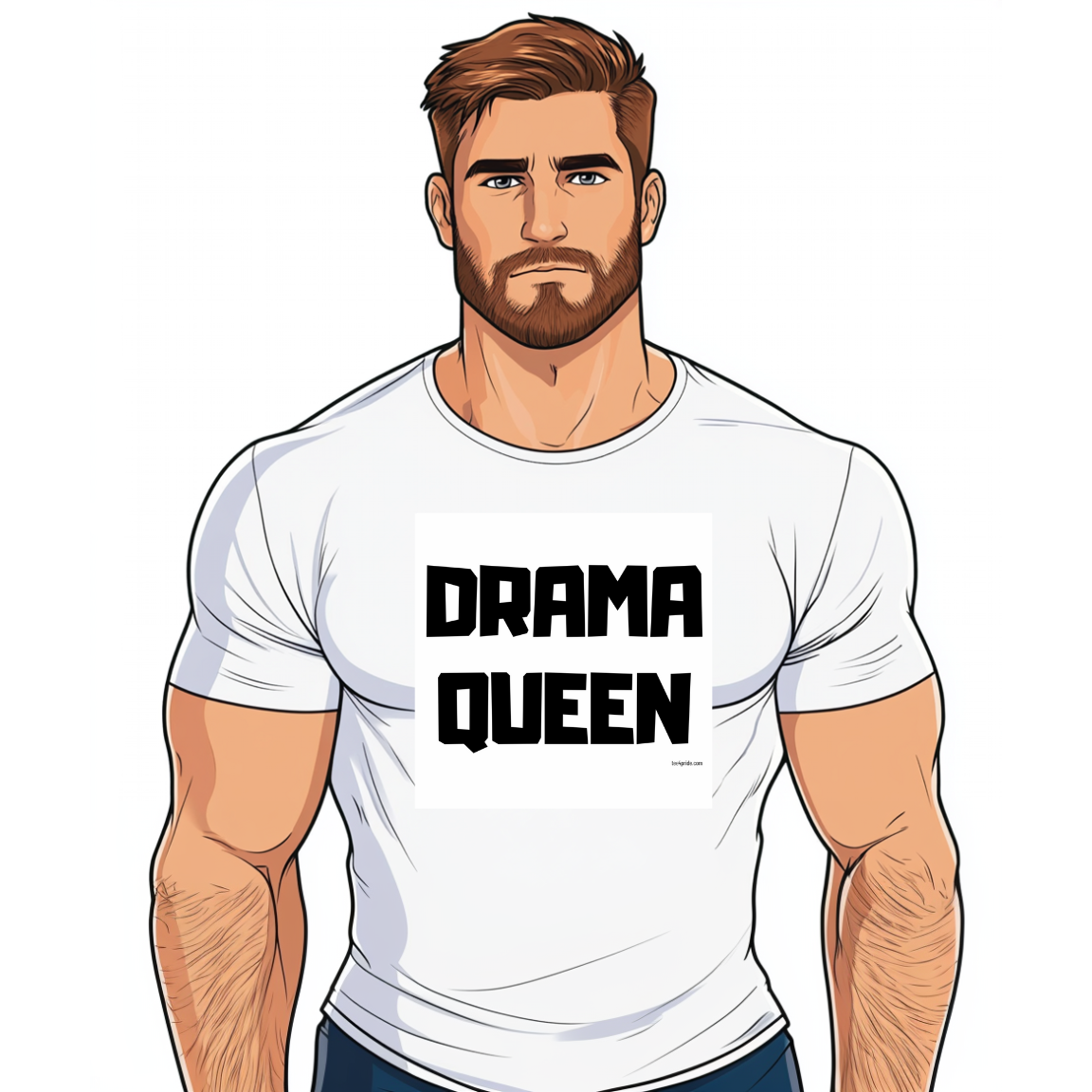 t-shirt drama queen lgbt