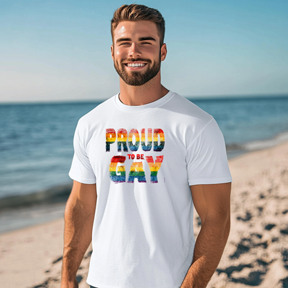 t-shirt fier gay