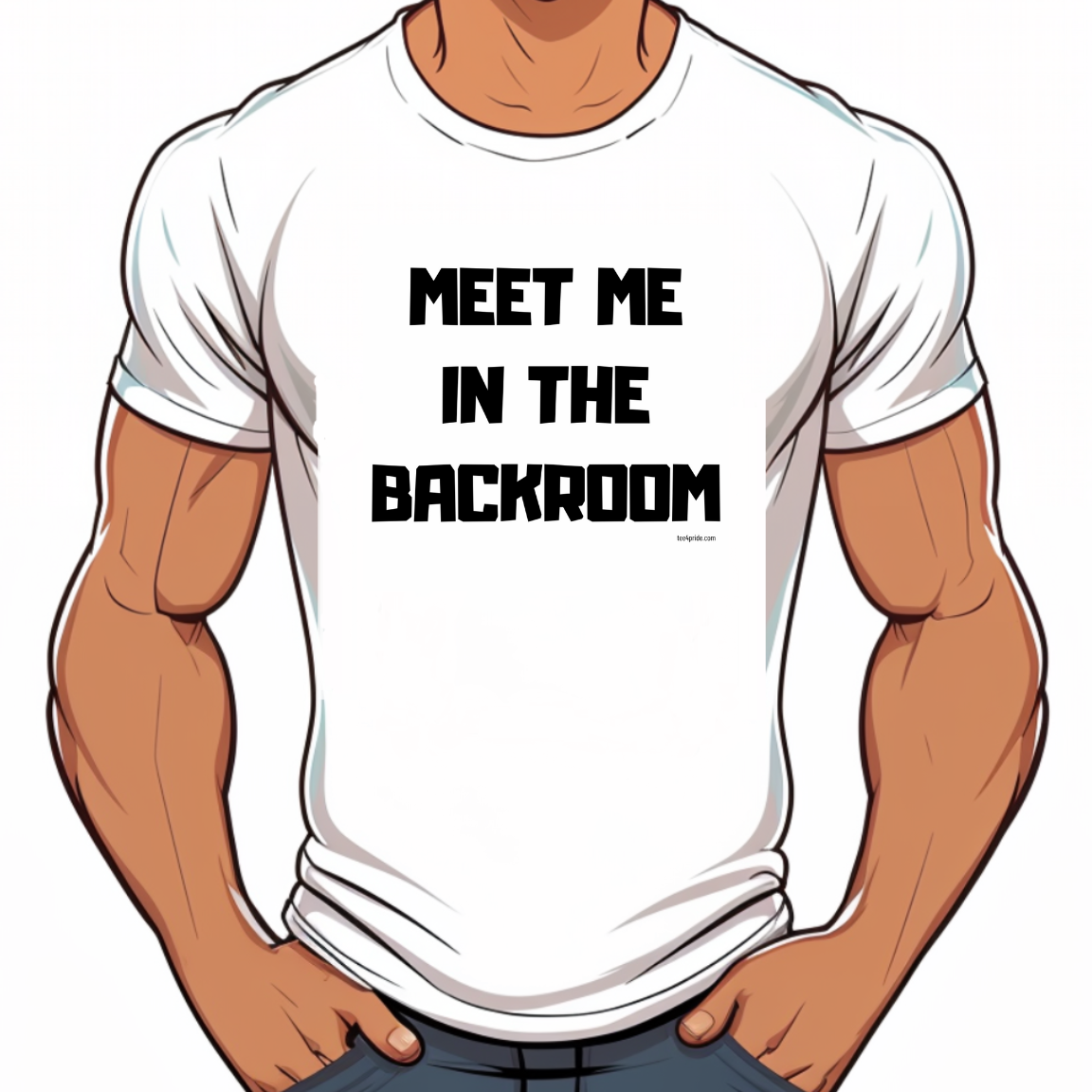 t-shirt gay backroom