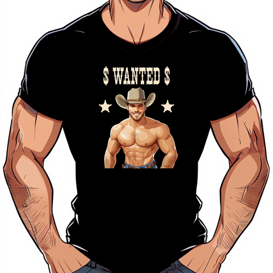 t-shirt gay cowboy