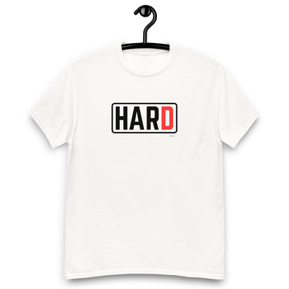 t-shirt gay hard blanc