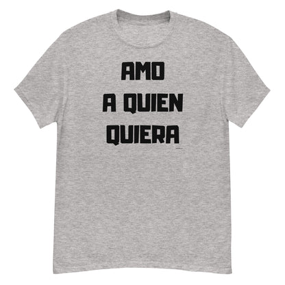 t-shirt gay j aime qui je veux en espagnol