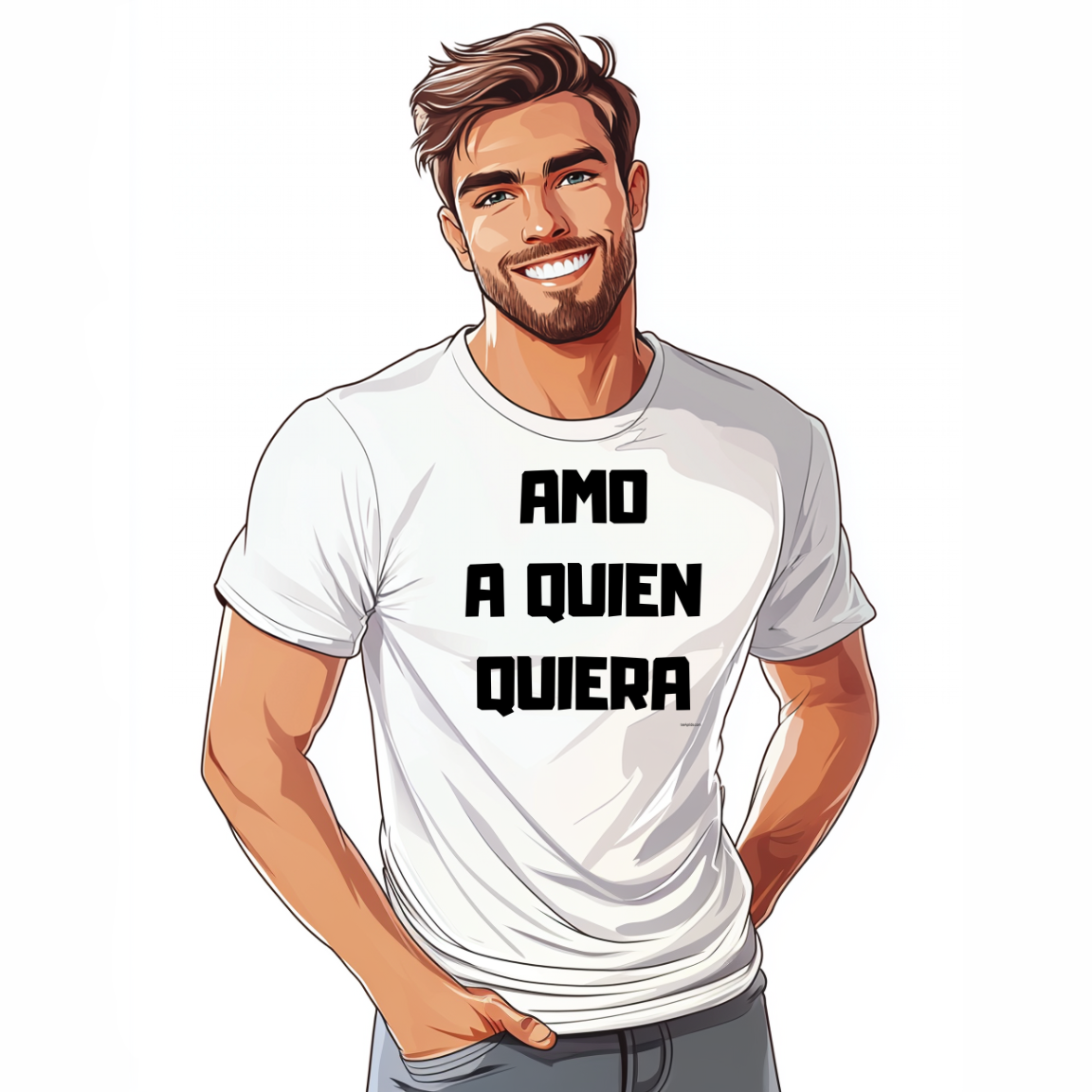 t-shirt gay pride lgbt espagnol