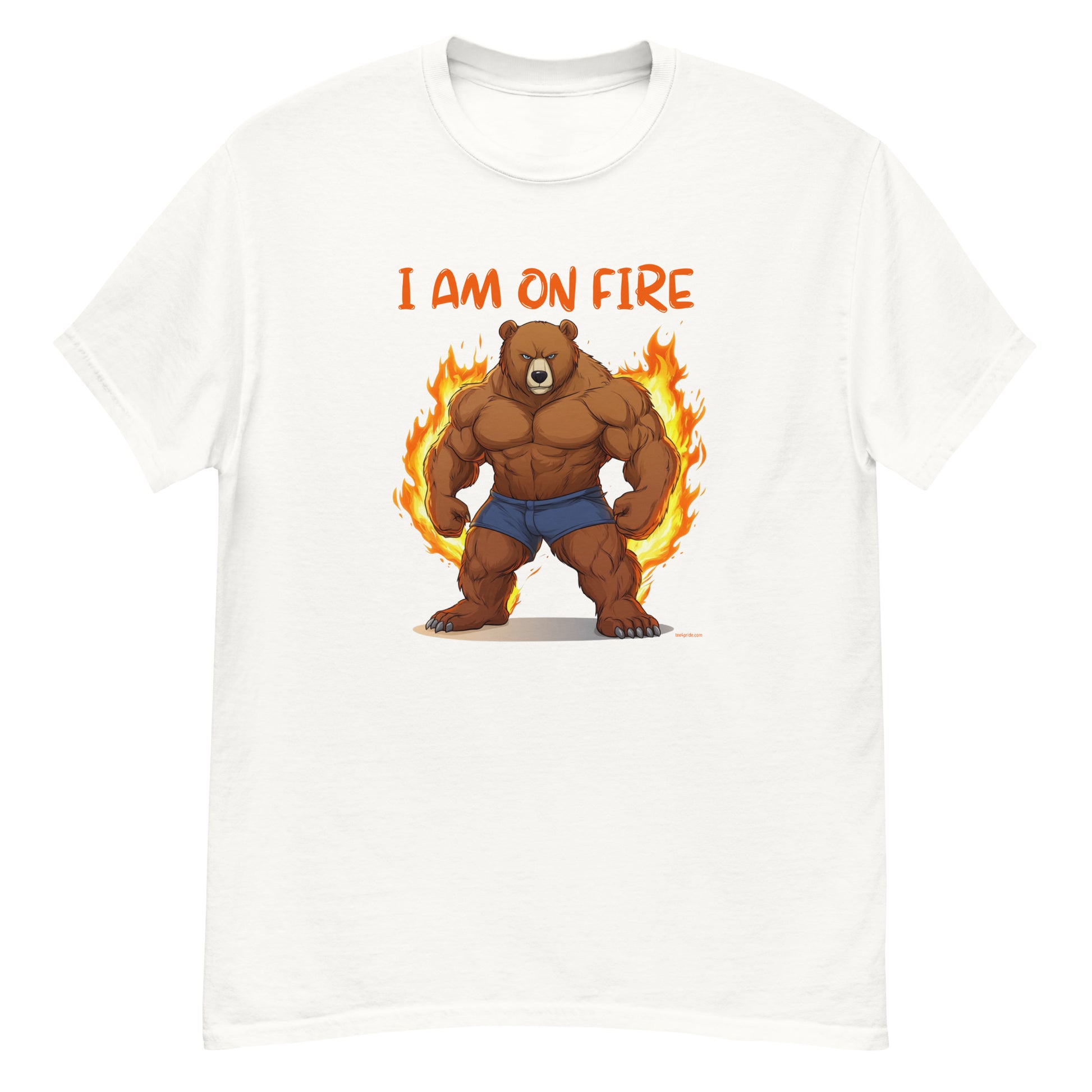 t-shirt lgbt homme bear