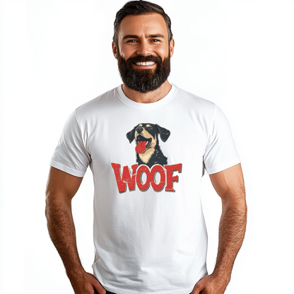 t-shirt lgbt homme dog