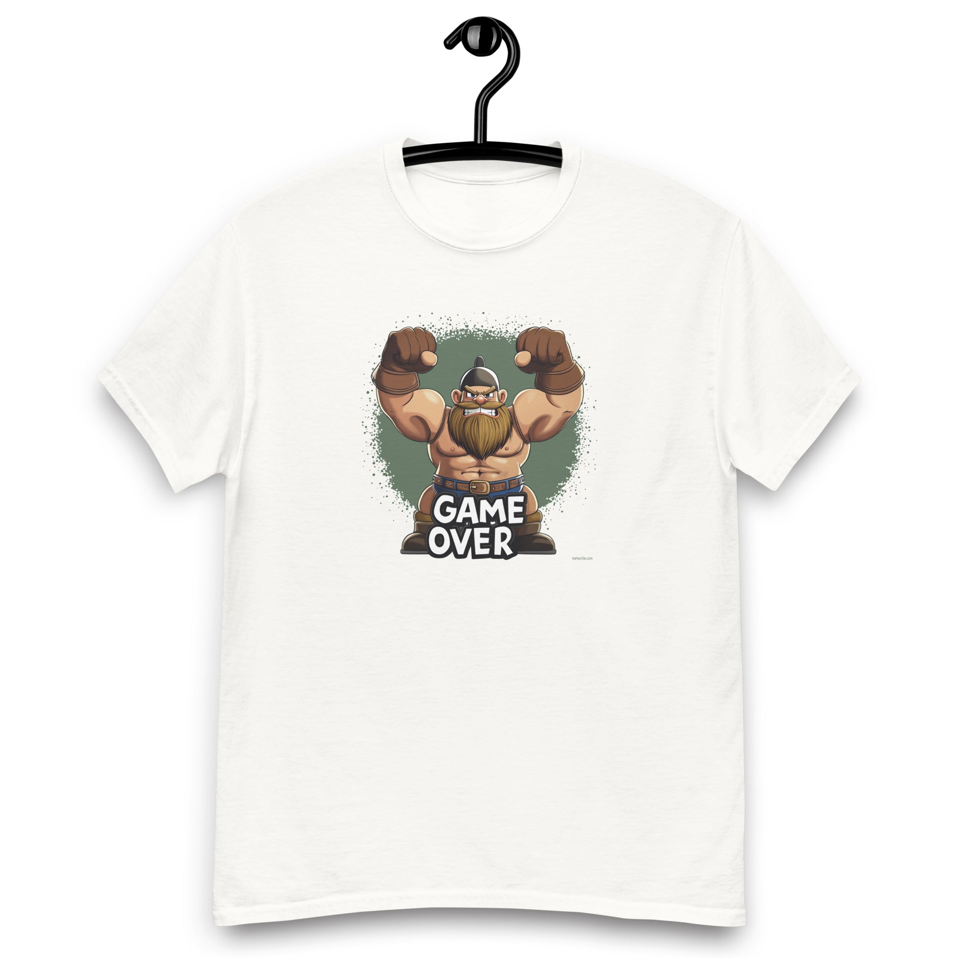 t-shirt lgbt homme game over