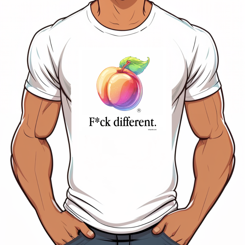 t-shirt lgbt humour fuck different