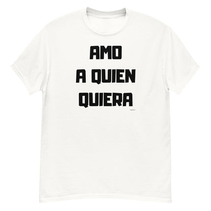 t-shirt lgbt j aime qui je veux en espagnol