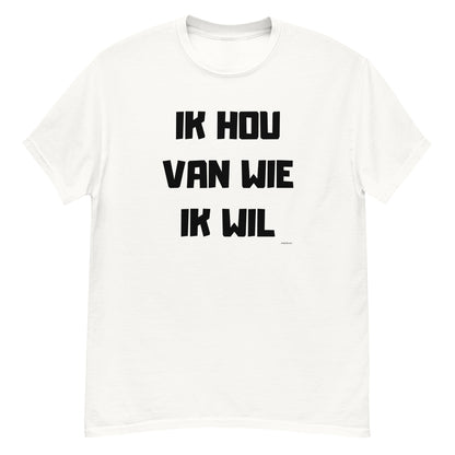 t-shirt lgbt j aime qui je veux en neerlandais