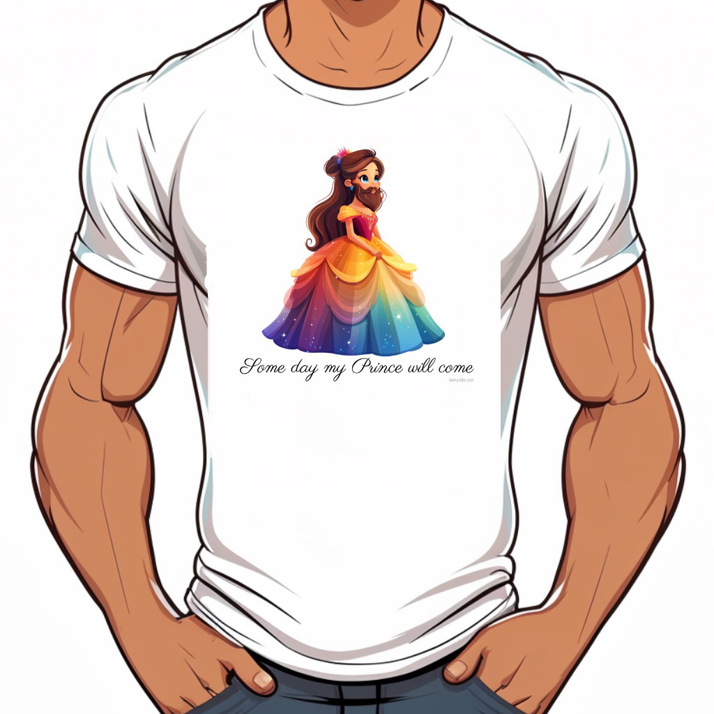 t-shirt lgbt prince charmant