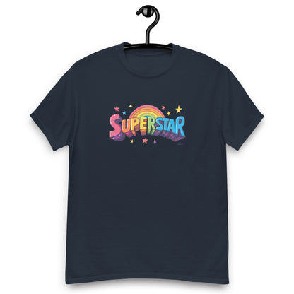 t-shirt lgbt rainbow superstar