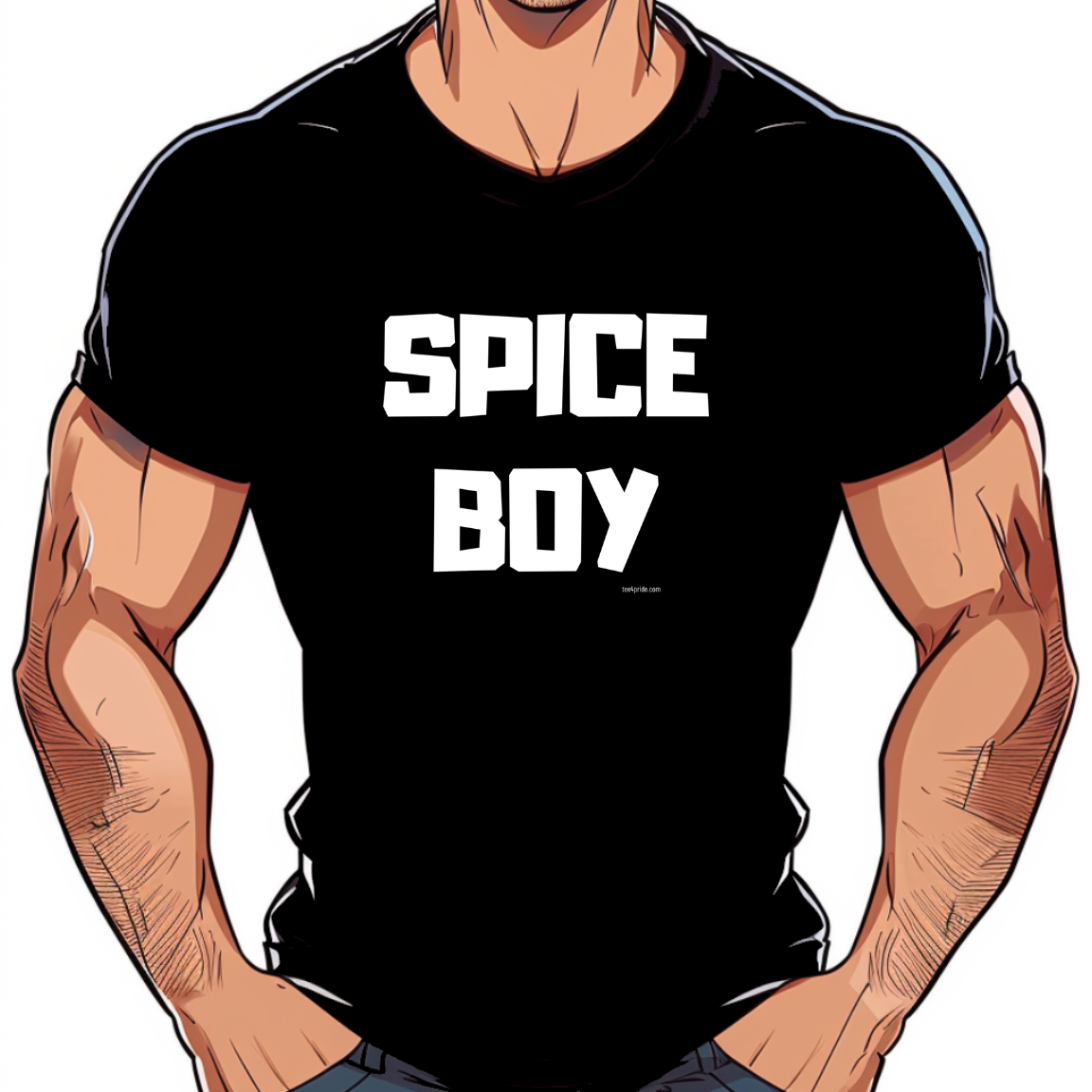 t-shirt lgbt spice boy