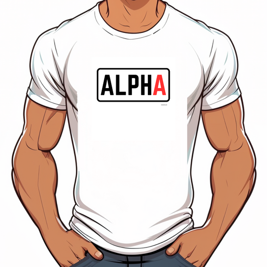 t-shirt male alpha
