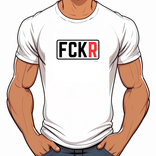 t-shirt message gay Fucker