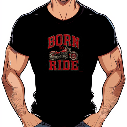 t-shirt motard gay viril