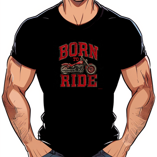 t-shirt motard gay viril