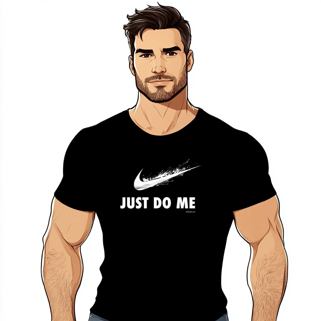 t-shirt nike lgbt parodie