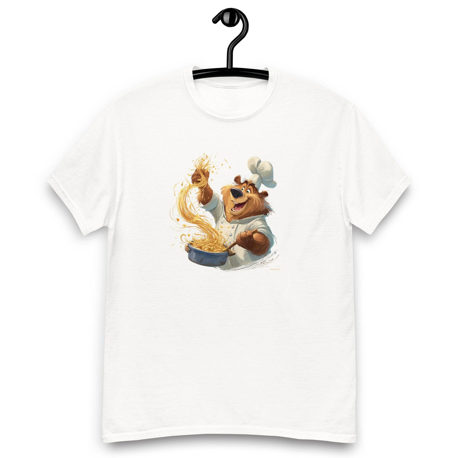 t-shirt ours cuisinier