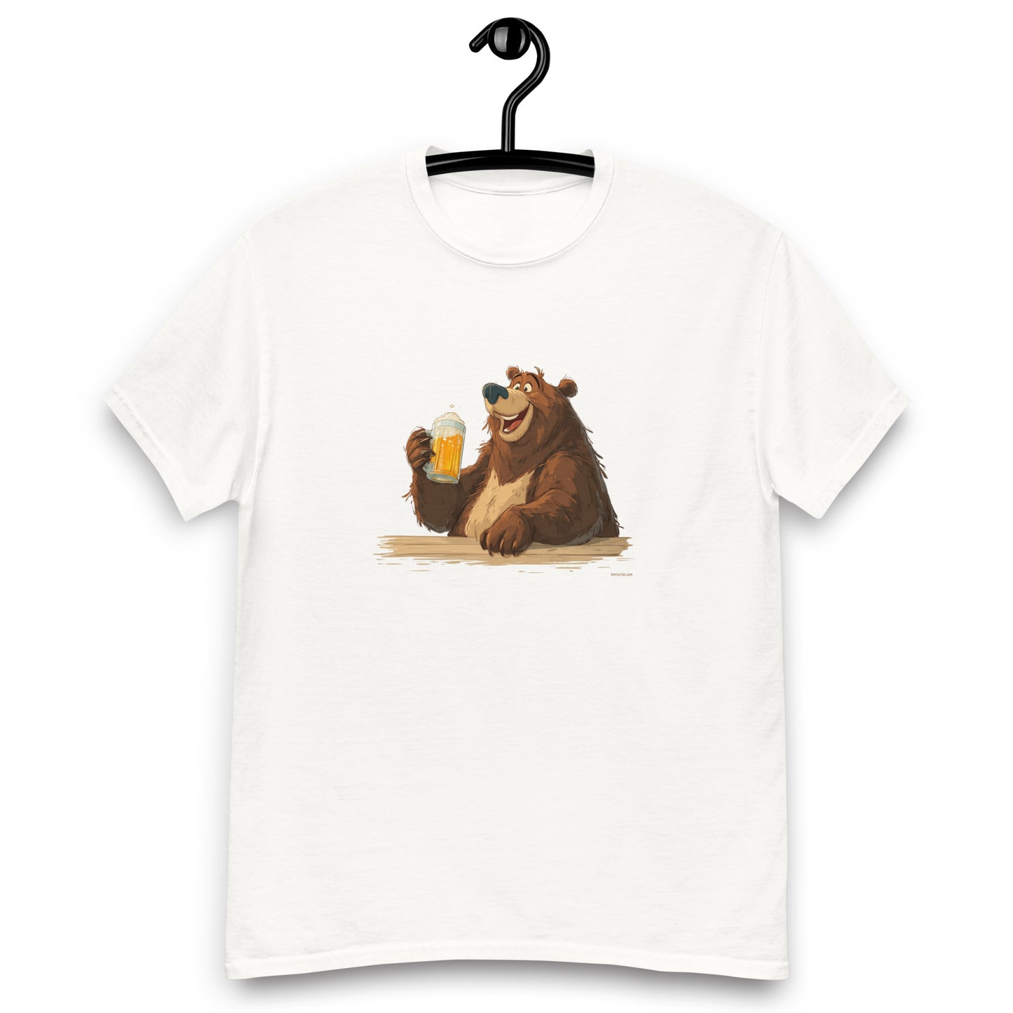 t shirt Ours buveur de biere